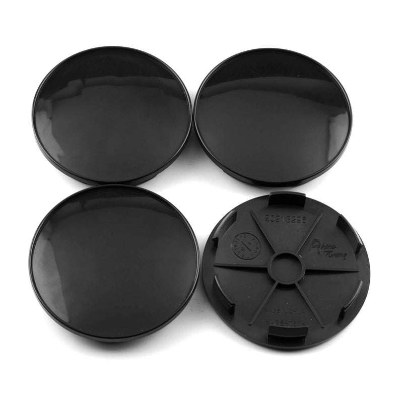 RTRHINOTUNING 68mm Wheel Center Caps for XXR 557 530 531 Rims, OD:68mm(2.68"), ID: 61.5mm(2.42") 4 Pack Hub Caps - Image 1
